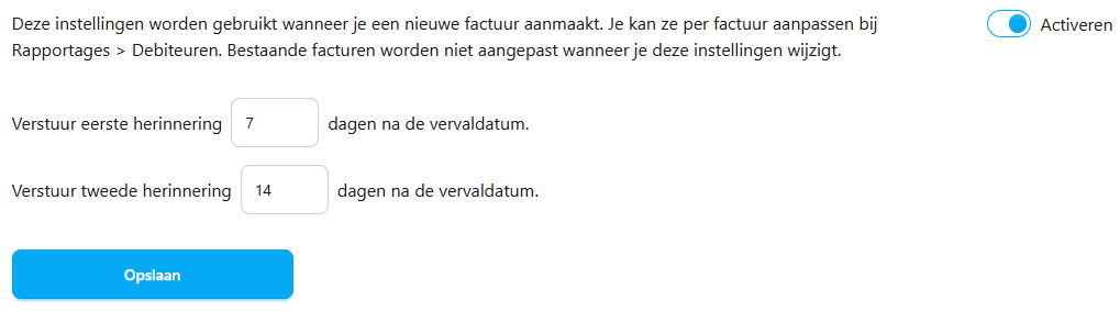 afbeelding automatische herinneringen
