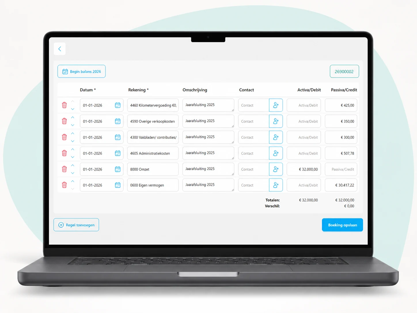 Jaarafsluiting in Myfinance met een stappenplan en de jaarcijfers