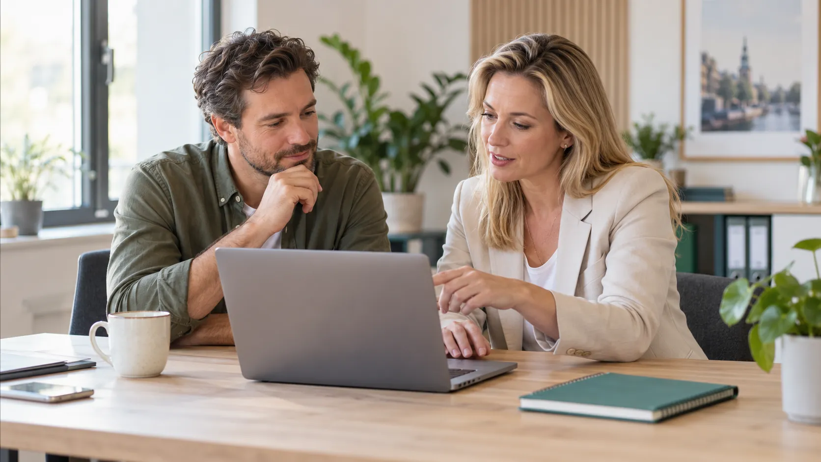 Persoonlijk contact met een vaste boekhouder van Myfinance